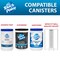 Touch Point Plus Disinfectant Wipes Canister, 6.7” x 7”, 200 Wipes/Canister, 6 Canisters/Case WD200 - alternate 8